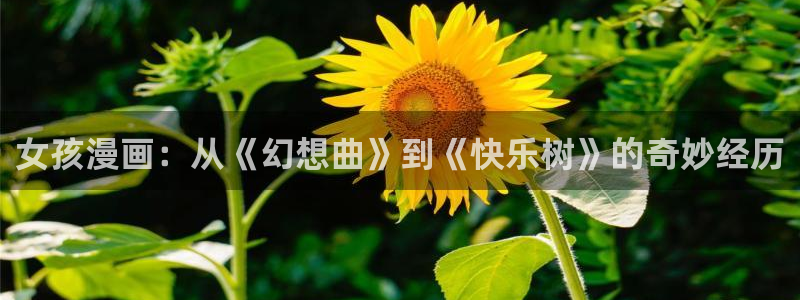 漫蛙cloud：女孩漫画：从《幻想曲》到《快乐树》的奇妙经历