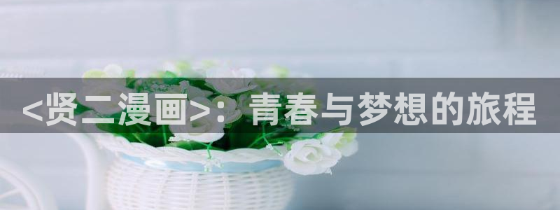 mw777漫蛙：<贤二漫画>：青春与梦想的旅程