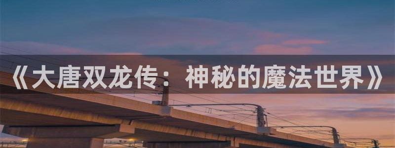 漫蛙防走失网站：《大唐双龙传：神秘的魔法世界》